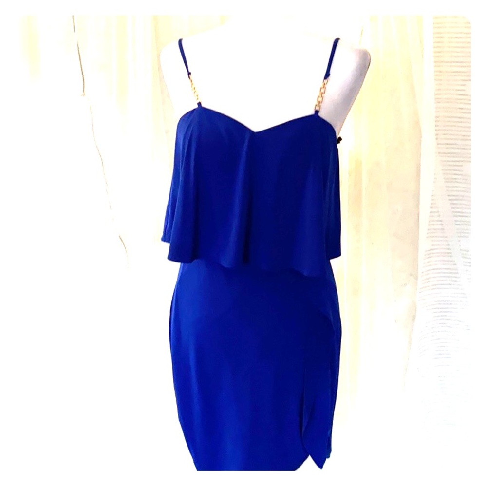 Guess dress electric blue size 6